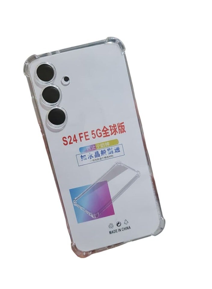 Anti shock case Compatible with Samsung Galaxy S24 FE Transparent Case