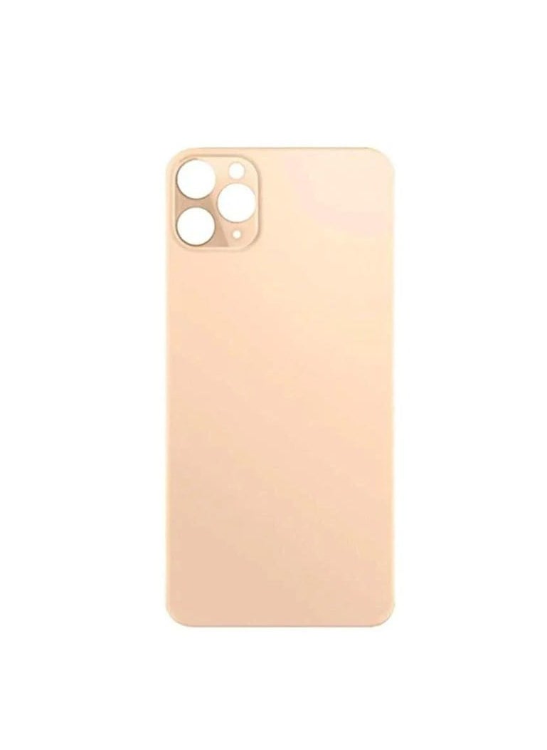 Generic - Replacement Back Glass iphone 11 pro gold - Image 1