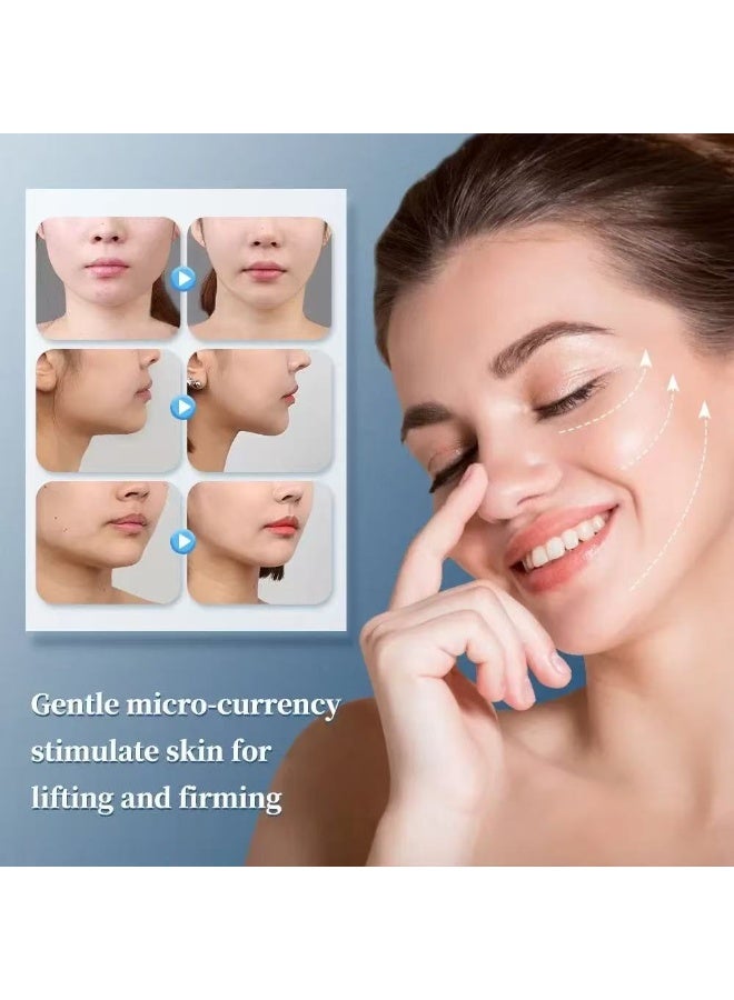 جهاز تدليك الوجه بالتيار الميكروي EMS، جهاز تجميل منخفض التردد لرفع وتقوية الوجه، جهاز تجميل عابر للحدود لتنحيف الوجه وتشكيله على شكل V - Image 3