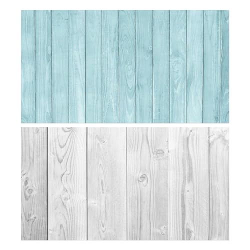 HomeArt Sheet 2 in 1 Product Photography Backdrop 3D Flat Lay Tabletop Double-Sided 20x29 Photo Background PVC Wrinkle Free for Small Products Food Cosmetics Shooot (Pack of 1, FL - 010) - Image 1
