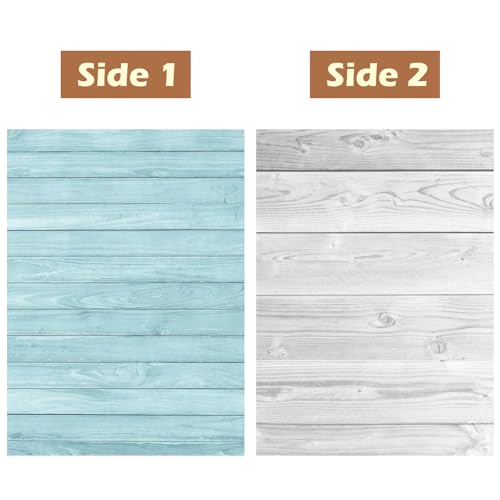 HomeArt Sheet 2 in 1 Product Photography Backdrop 3D Flat Lay Tabletop Double-Sided 20x29 Photo Background PVC Wrinkle Free for Small Products Food Cosmetics Shooot (Pack of 1, FL - 010) - Image 2
