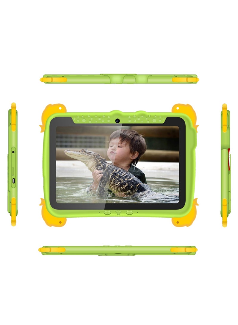 C idea CM10000 Plus Tablet for Kids Android Tablet for Toddler, Children Tablet with Stand WiFi 5G Dual Sim Network 8 RAM 1TB ROM 10" HD Screen for Boys and Girls Gift Green - Image 2