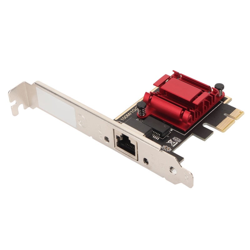 بطاقة شبكة PCIe 2.5G بمعالج RTL8125B - سرعة 2.5Gbps عالية - مادة متينة - بطاقة شبكة PCI Express مناسبة للمنزل والمكتب والألعاب - Image 4