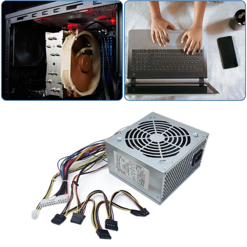 Small Gaming PC Power Supply 250W CPU4 Enhanced Heat Dissipation Long Cable Set - Image 3