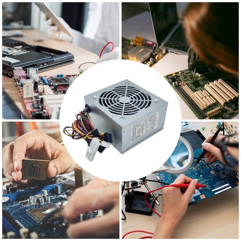 Small Gaming PC Power Supply 250W CPU4 Enhanced Heat Dissipation Long Cable Set - Image 4