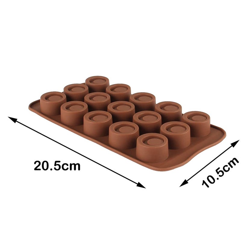 Fine Décor Finedecor Silicone Circular Loop Shape Chocolate Mould FD 315615 Cavities  - Image 4