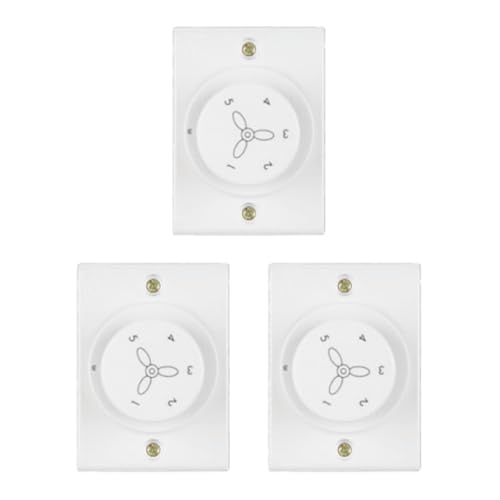 Anchor by Panasonic Penta EME Deluxe Fan Regulator White, Rotary Step Control, Reliable & Compact Fan Speed Controller (38660-3) - Image 4
