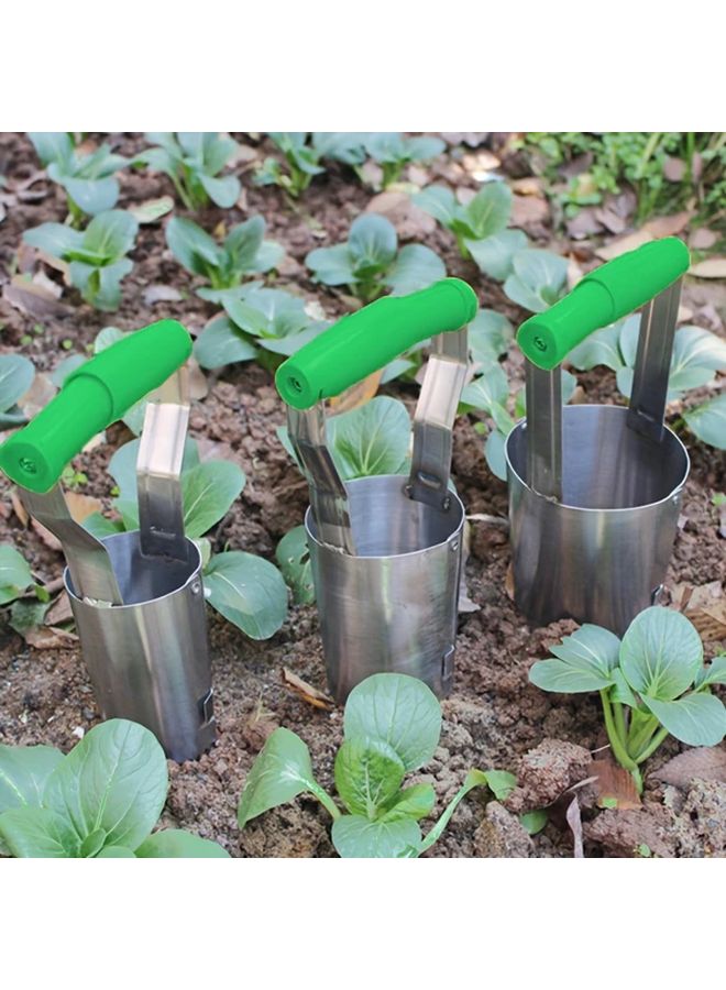 Stainless Steel Transplanter Soil Digger Model M For Planting Vegetables Flowers Seedlings - Image 2