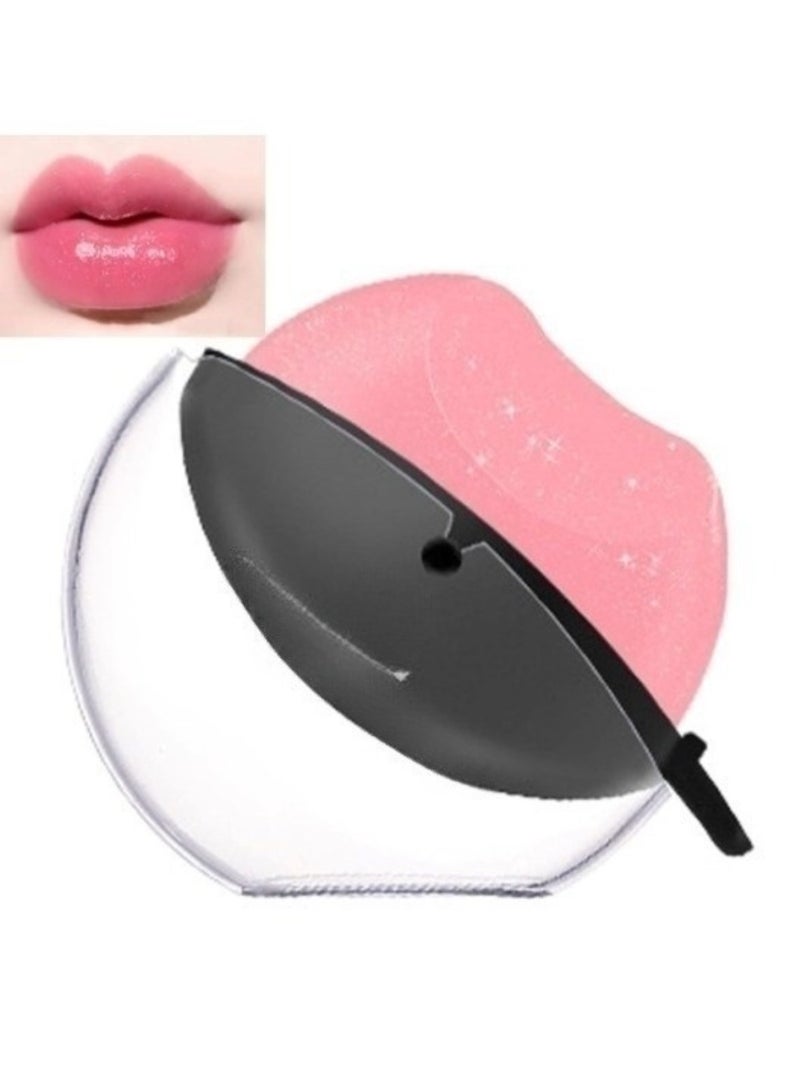 Huitich Glitter Glam Matte Lipstick Beauty with Waterproof Quick Gloss Baby Pink - Image 5