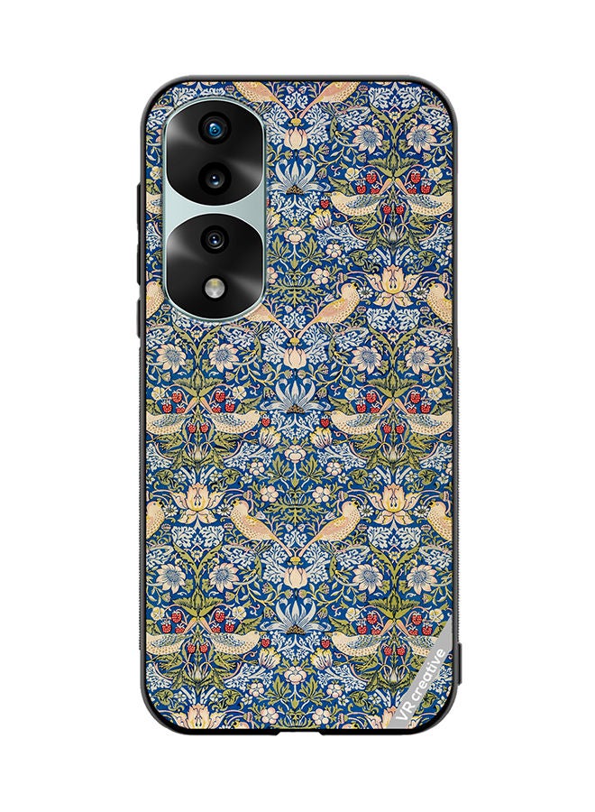VR CREATIVE Protective Case Cover For Honor 70 Pro plus Splash Flower Design Multicolour - Image 1