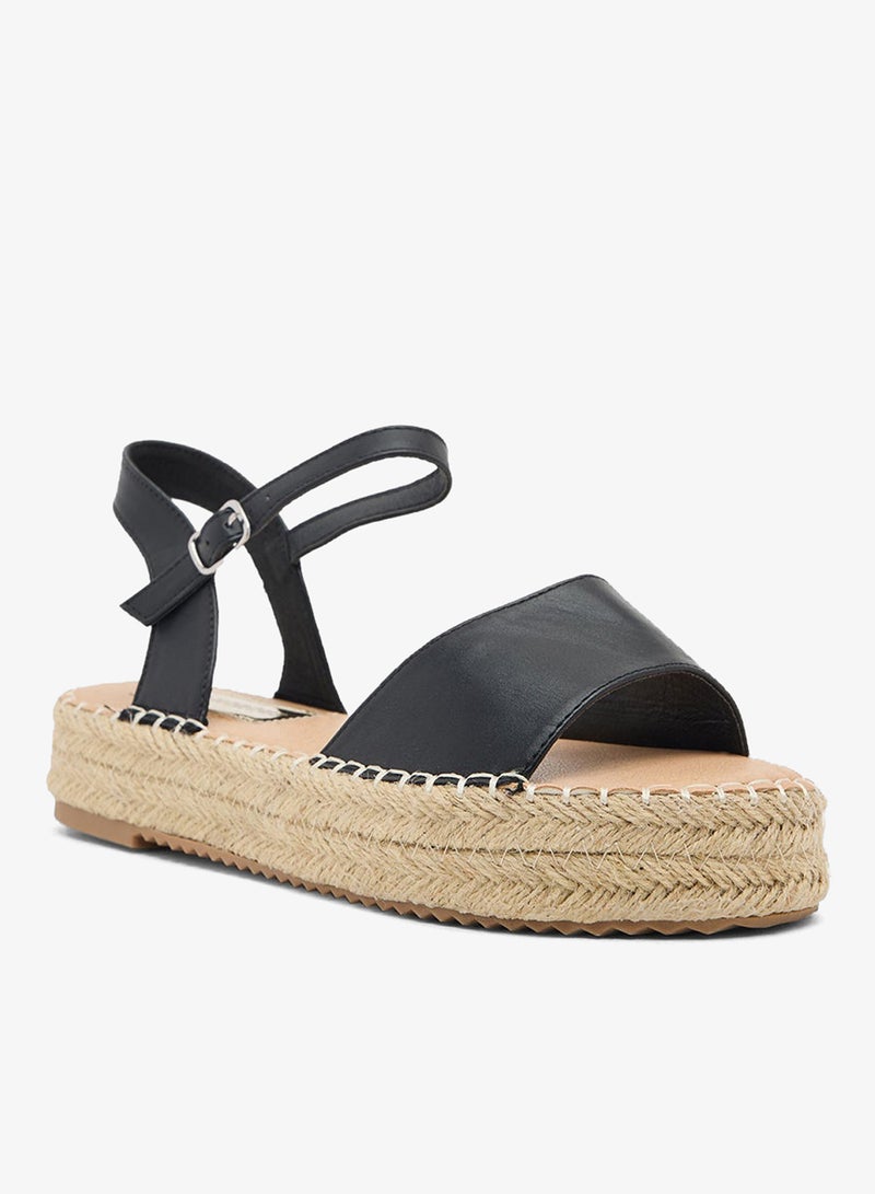 GLAMOROUS Casual Ankle Strap Espradrilles - Image 2