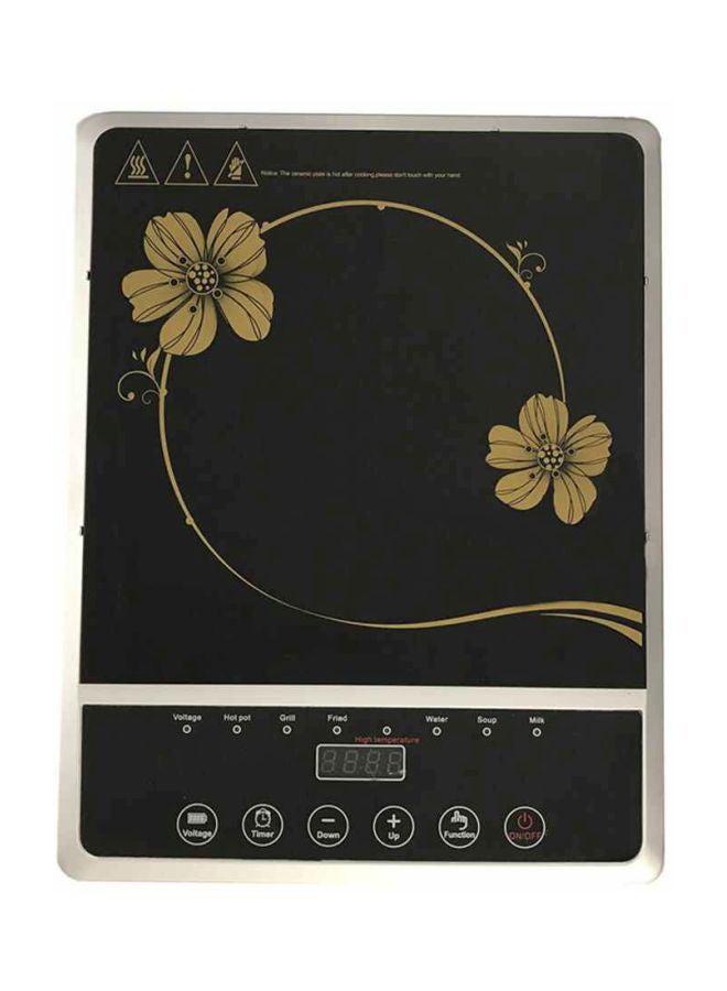 Crownline Infrared Cooker,220-240 V, 50/60 Hz, 2000 W IC-196 Black - Image 1