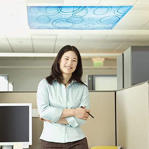 Educational Insights The Original Patterned Fluorescent Light Filters 2-Pack, Fluorescent Light Covers, Easy Install For Classroom Teacher Essentials - Image 4