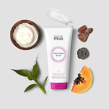 Mama Mio Tummy Rub Scrub 180 ml Pregnancy Gentle Body Exfoliator For Dry Skin 97 Percent Natural Origin - Image 5