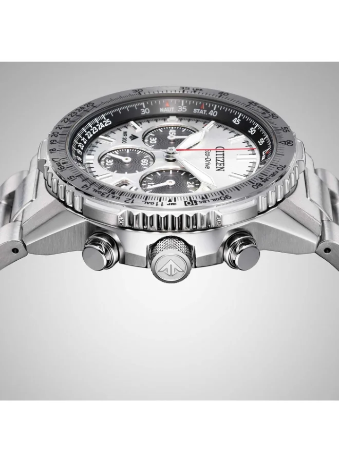 CITIZEN Men's Stainless Steel Promaster Sky Chronograph Watch CA4660-61A - 40 mm