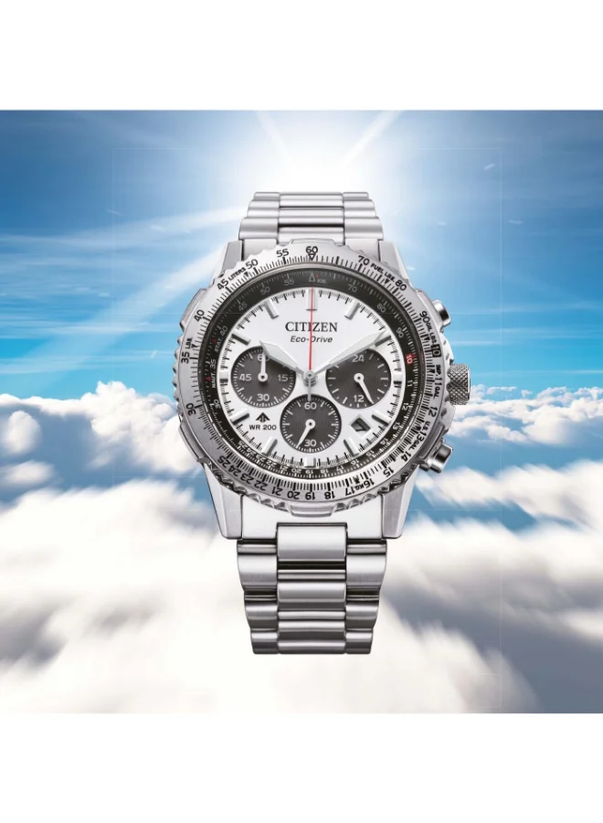 CITIZEN Men's Stainless Steel Promaster Sky Chronograph Watch CA4660-61A - 40 mm