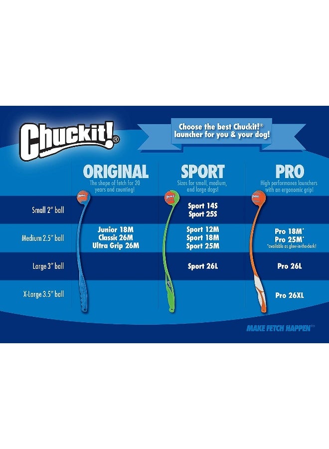 Chuckit! High-Bounce Rubber Fetch Ball, Medium (2.5 Inch), Pack of 1, Assorted Colors, For Medium Breeds - Image 4