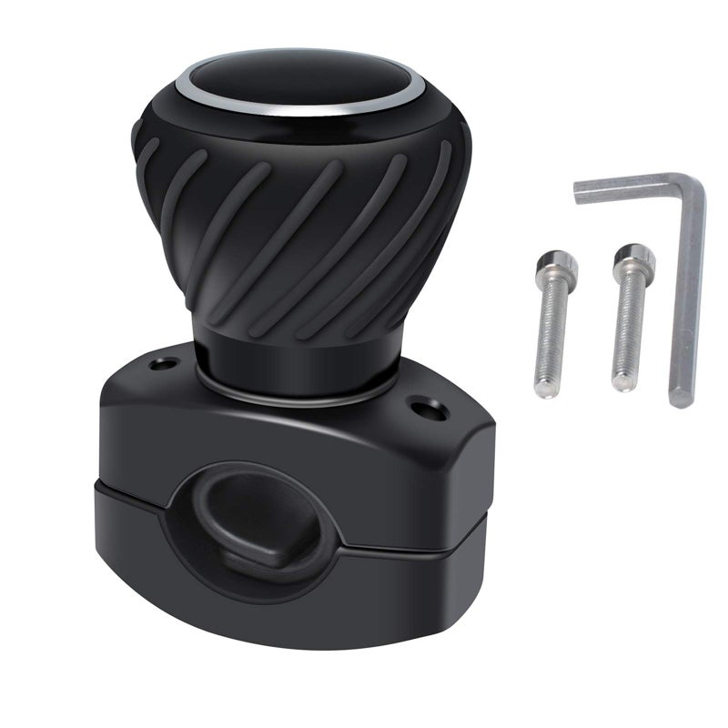 ð™ð™¥ð™œð™§ð™–ð™™ð™šð™™ TY26583 Deluxe Tractor Steering Wheel Spinner knob for Compatible with John Deere Kubota Tractor, Fits All Steering Wheels up to 1-1/4" Thick
