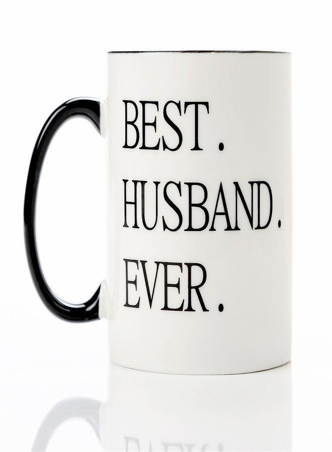 Mecai Gifts For Husband-Best Husband Ever Coffee Mug 11 oz Ceramic cup, Funny Birthday Wedding Anniversary Fathers Day To Husband Gift Ideas From Wife - Image 2