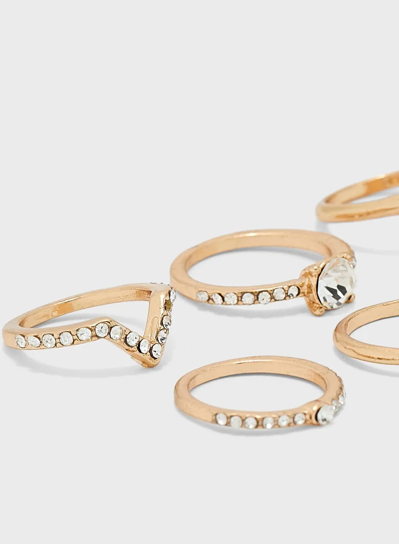 CALL IT SPRING 6 Pack Craewien Ring