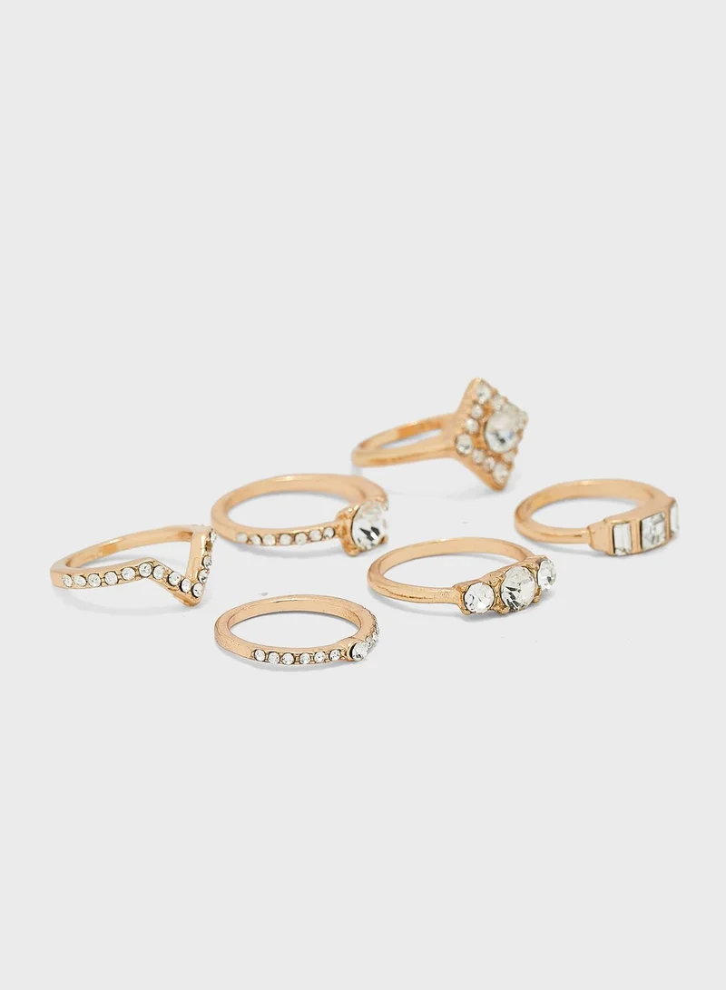CALL IT SPRING 6 Pack Craewien Ring