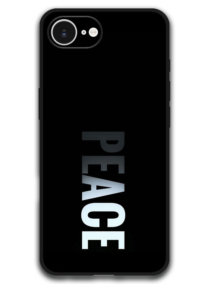 ثيودور حافظة متوافقة مع هاتف ابل ايفون 16e 6.1 بوصة غطاء حماية مضاد للصدمات - السلام - Image 1