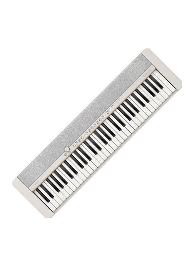 CASIO Digital Keyboard 61 Keys 3 Level of Touch Response 61 Tones White  - Image 4