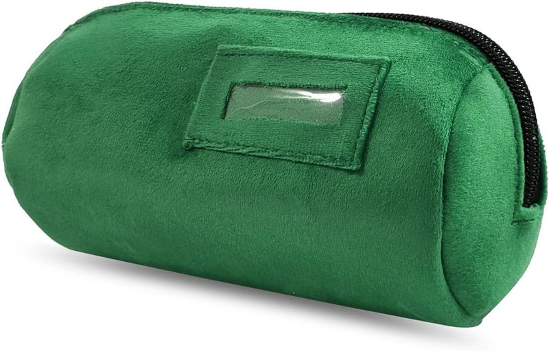 SCIKHEFT Velvet Bangle & Bracelet Organizers and Storage Small Jewelry Travel Organizer Roll, Compact Jewelry Case for Bangles, Bracelets, Watches(Green) - Image 4