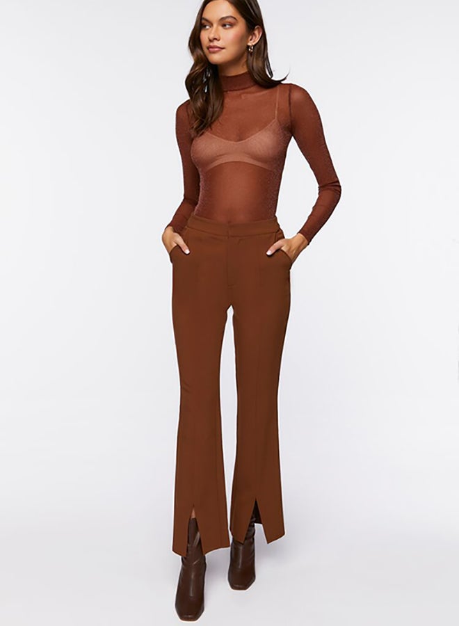 FOREVER 21 Slit High Waist Trousers - Image 5