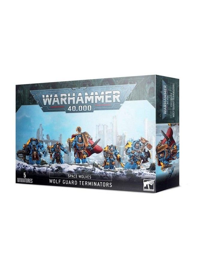 Games Workshop Space Wolves Wolf Guard Terminators Warhammer 40,000 - Image 2