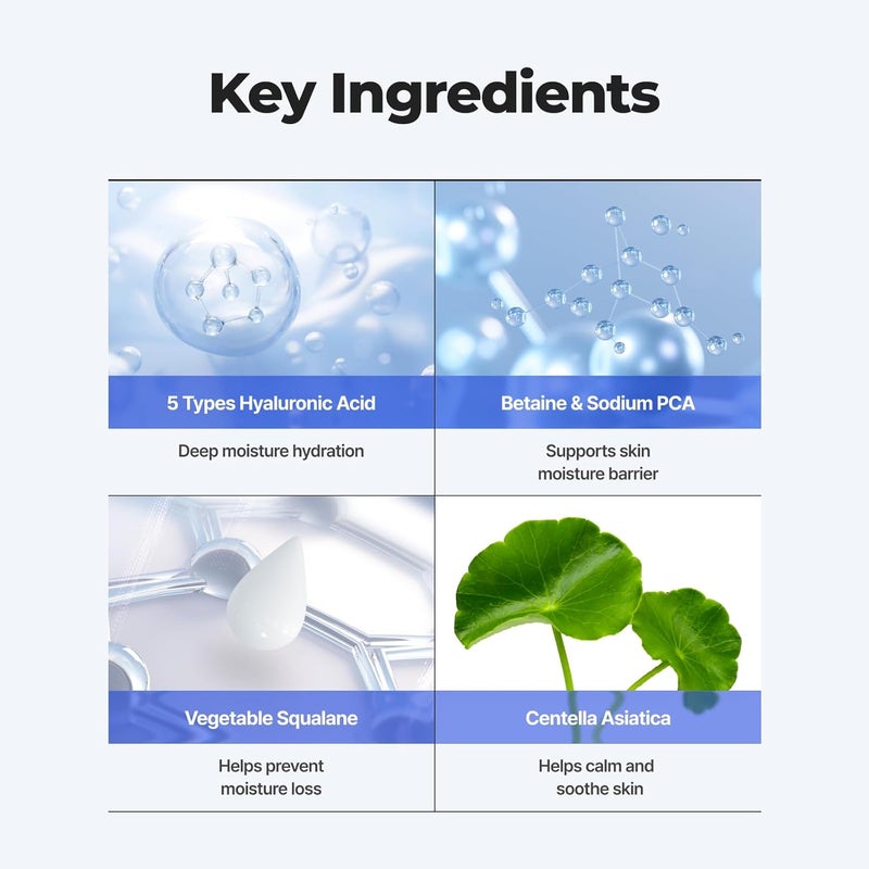 Isntree Hyaluronic Acid Aqua Gel Cream  100 ML - Image 5