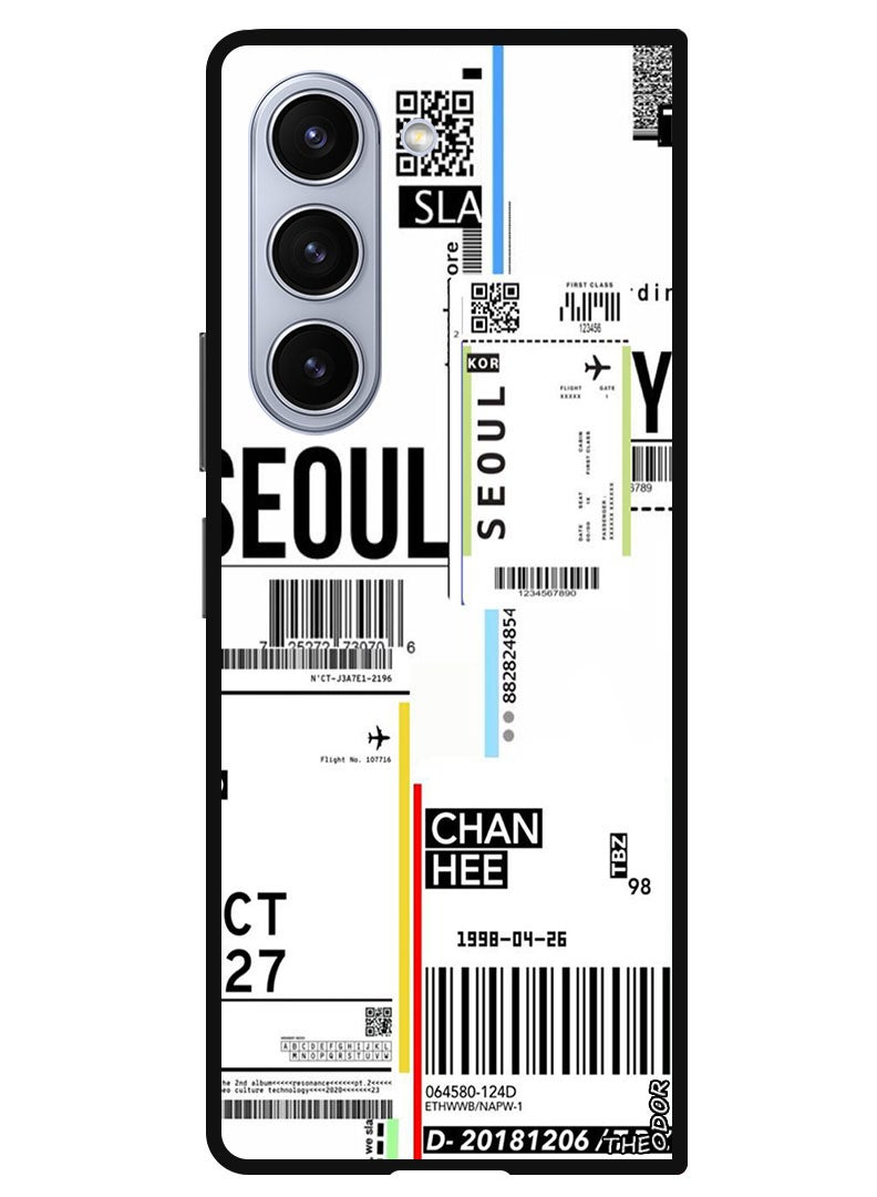 Theodor Protective Case Anti Scratch Shock Proof Bumper Cover For Samsung Galaxy Z Fold 6 Seoul 2 - Image 1