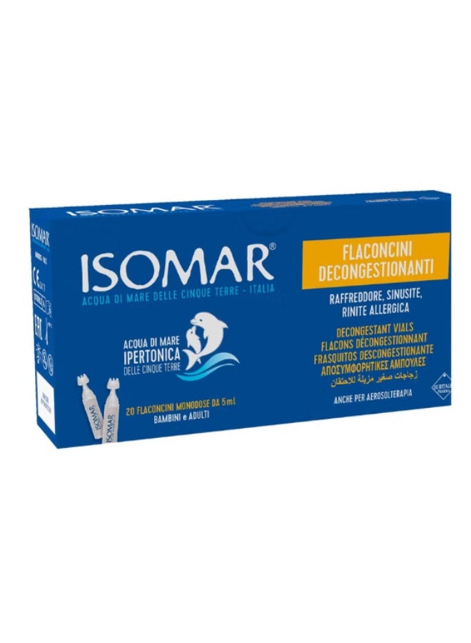 Isomar Decongestant Vial 20S
