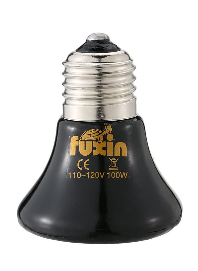 NIBEMINENT - Infrared Ceramic Heat Emitter Lamp For Amphibians Black 7.1x6.0decimeter - Image 1