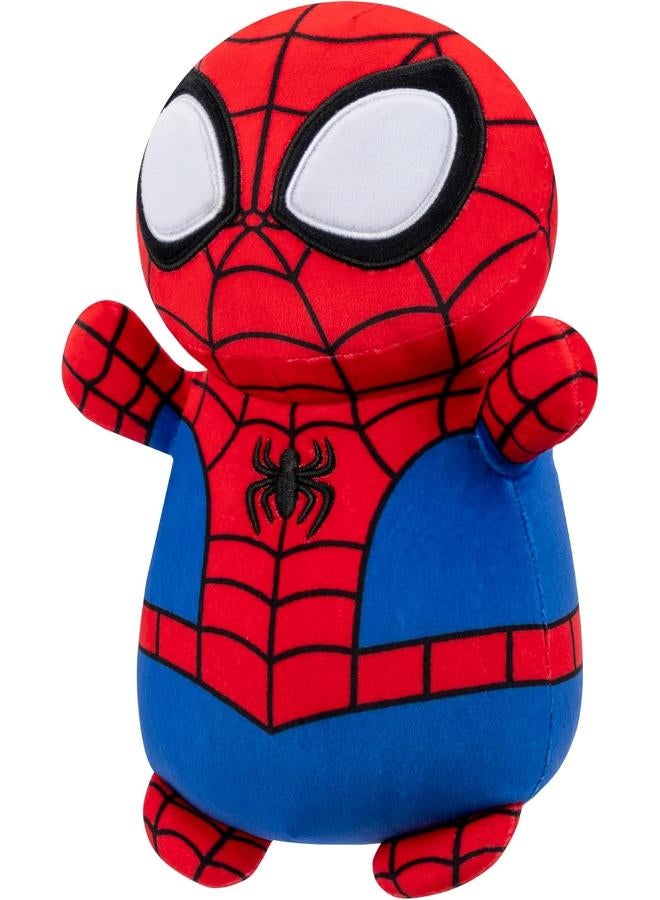 Jazwares Squishmallows Original Marvel Spidey and His Amazing Friends 10-Inch Spidey HugMees - Image 1