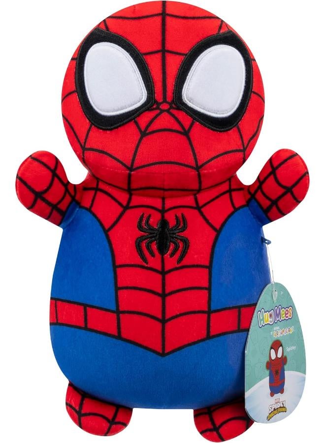 Jazwares Squishmallows Original Marvel Spidey and His Amazing Friends 10-Inch Spidey HugMees - Image 3