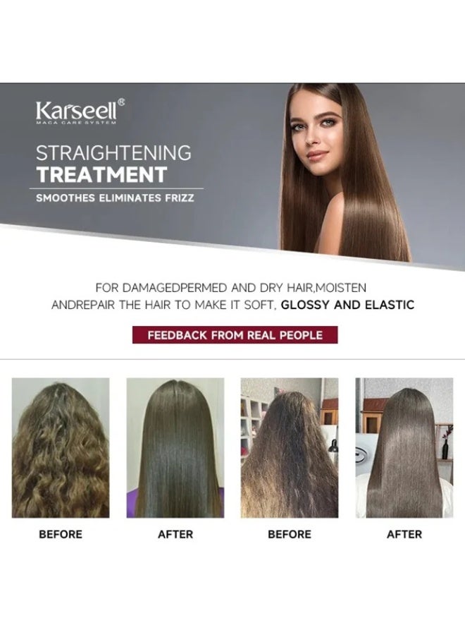 Karseell BNC Keratin Straightening Treatment 500ml | Professional Hair Smoothing & Frizz Control | Strengthening & Shine Boost for All Hair Types - Image 5