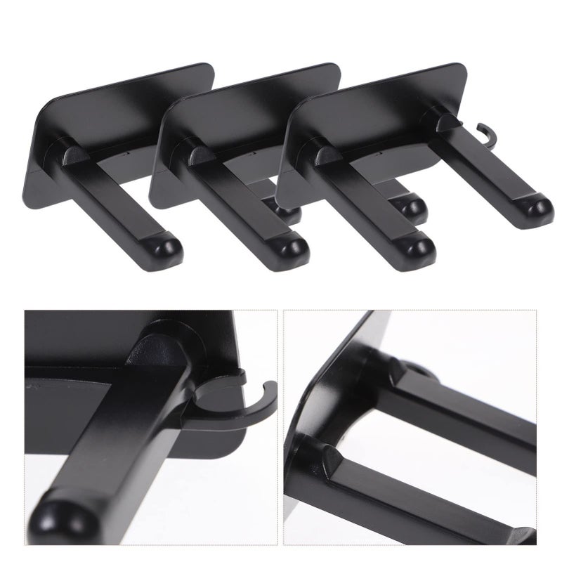3 Pack Hair Dryer Holder Wall Mount Adhesive Storage Rack - Image 4