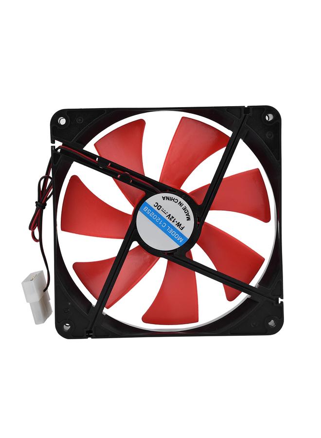 Loquat 14cm 12V Ultra quiet Case Cooler PC Cooling Fan for Desktop Computer  - Image 1