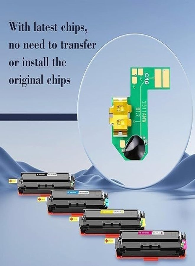 045 Toner Cartridge Compatible for Printers LBP611Cn, LBP613Cdw, MF631Cn, MF633Cdw, MF635Cx (CRG 045 - 4 Color Combo) (CRG 045 -4PC) - Image 4
