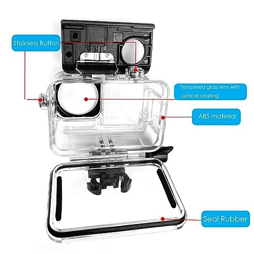 Fotoleey Dive Case & Floating Hand Grip for DJI Osmo Action 5, Action 4 & Action 3 - Waterproof Protection & Enhanced Stability for Underwater Adventures - Image 5