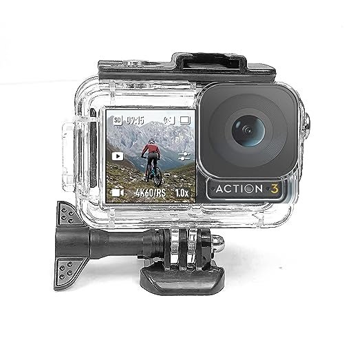 Fotoleey Dive Case & Floating Hand Grip for DJI Osmo Action 5, Action 4 & Action 3 - Waterproof Protection & Enhanced Stability for Underwater Adventures - Image 3