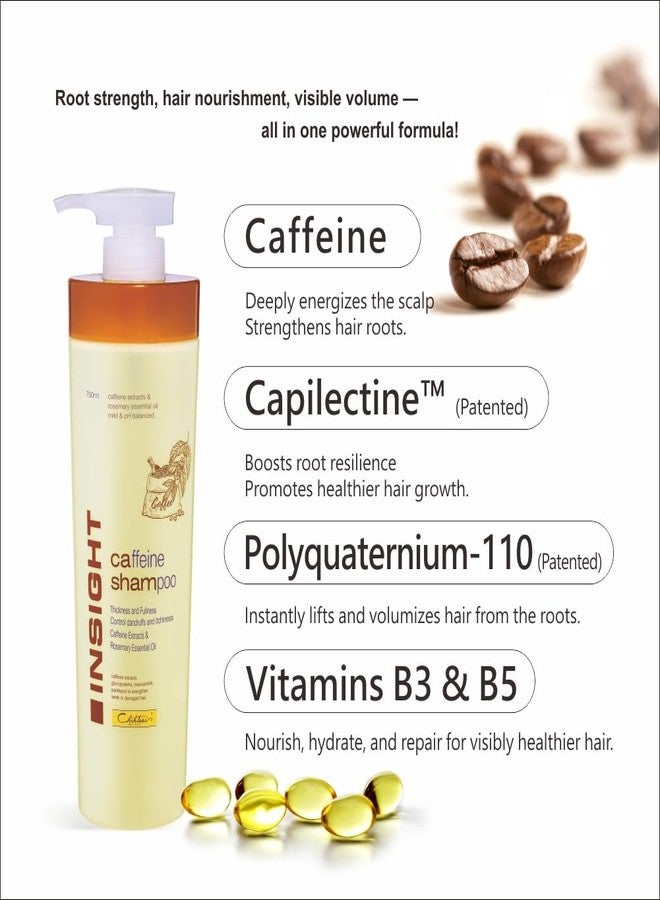 Chihtsai Insight Caffeine Shampoo is the Best Hair Thickeners for Thin Strands 750ml - Image 5