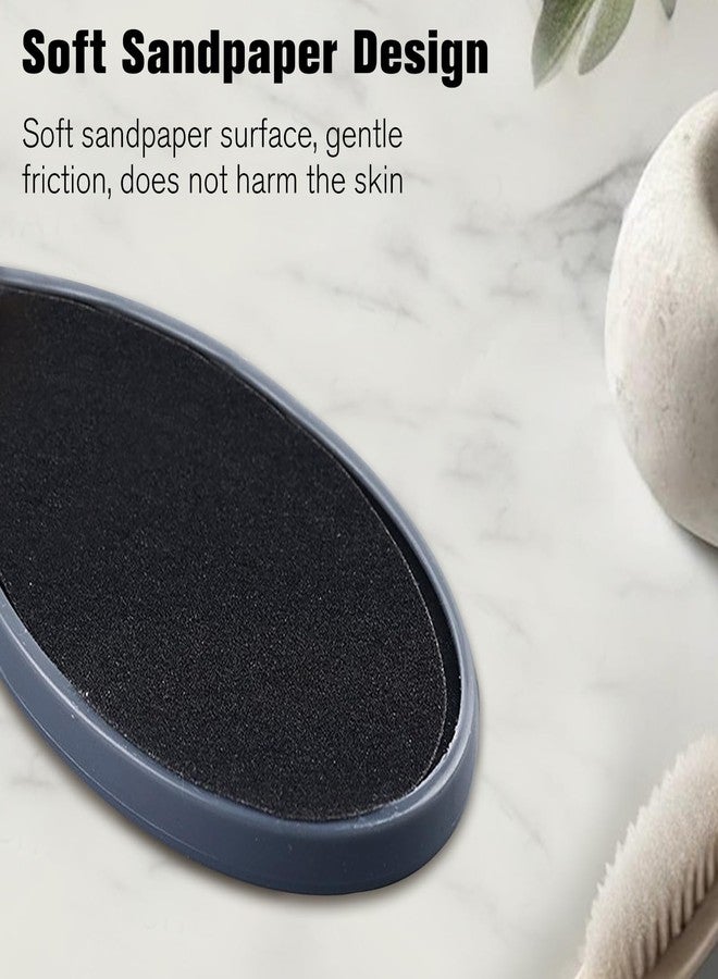 Jaasuee Grey Foot File Callus Remover - Versatile 4-in-1 Pedicure Tool Set with Foot Scrubber, Pumice Stone, Foot Rasp, and Sandpaper for Comprehensive Foot Care - Image 2
