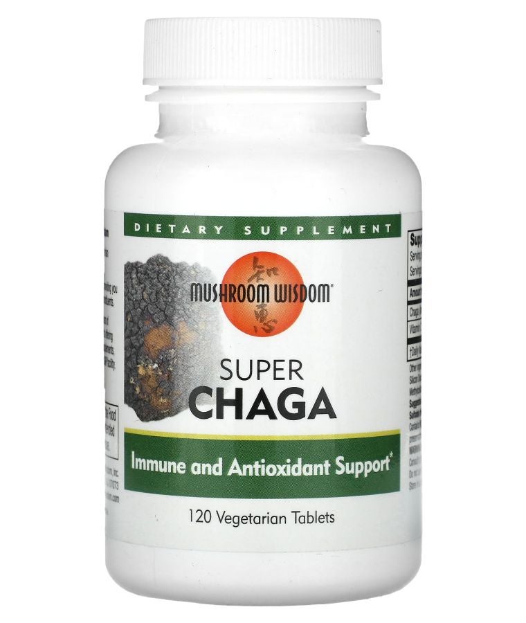 Super Chaga 120 Vegetarian Tablets