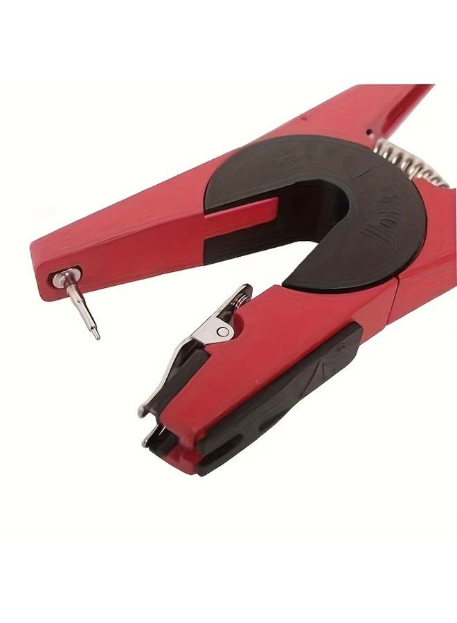 Red Animal Ear Tag Pliers for Goat Sheep Cattle Farm Equipment with Comfortable Handle - Image 5