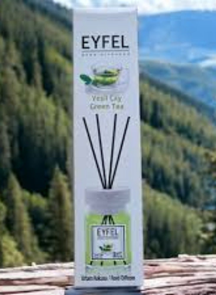 EYFEL REED DIFFUSER- GREEN TEA 120ML - Image 2