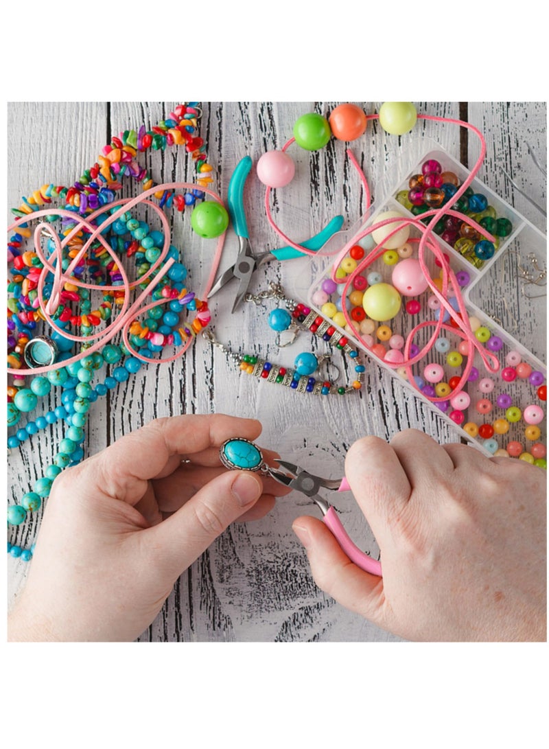 Zikra 4 Pack Jewelry Pliers Jewelry Making Pliers Tools Kit With Needle Nose Pliers Or Chain Nose Pliers, Round Nose Pliers, Bent Nose Pliers, Wire Cutters For Wire Wrapping Earring Craft Making Supplies - Image 5