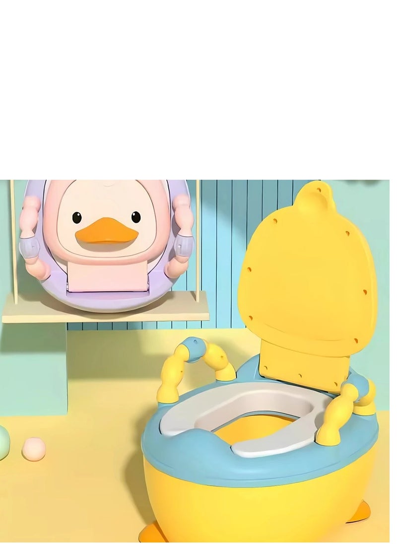 Generic - Potty for children to teach the child to use the bathroom (potty in the shape of a duck) - Image 1
