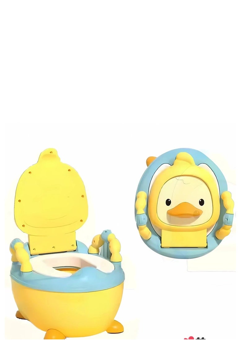 Generic - Potty for children to teach the child to use the bathroom (potty in the shape of a duck) - Image 1